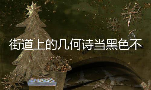 不锈艺术品黑色钢垃街道几何圾桶上的诗当成为城市